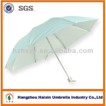 Paraguas por mayor baratos azul con capa de plata
